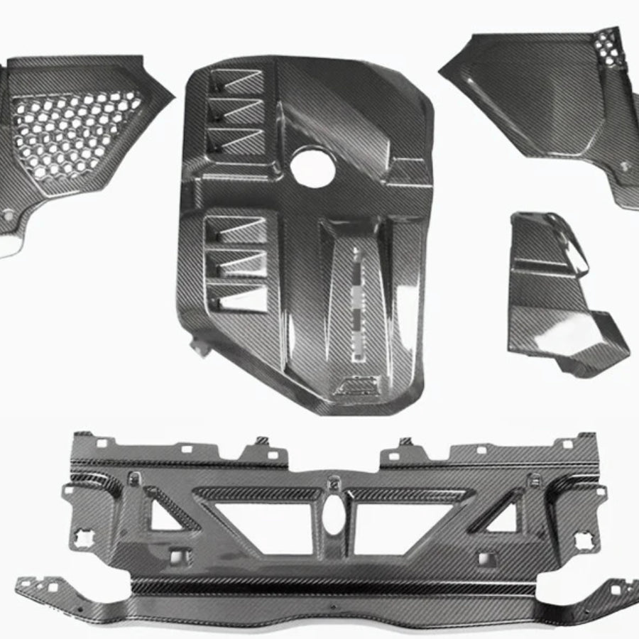 G8X Carbon Fiber Engine Bay Kit