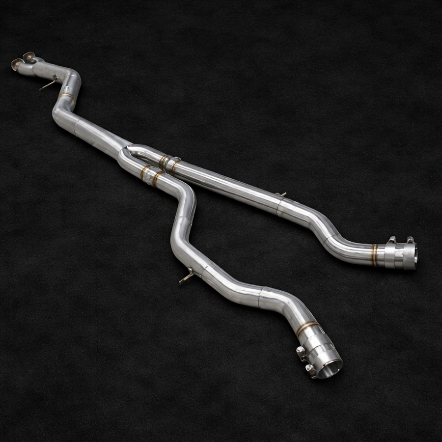 F8X - M3/M4 Single Midpipe + Downpipes