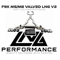 F90 M5 / F92 M8 LNG V2 Valved Catback Exhaust