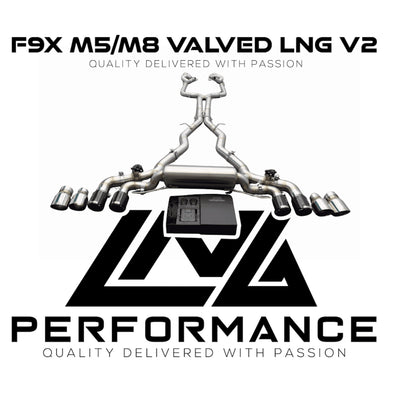 F90 M5 / F92 M8 LNG V2 Valved Catback Exhaust