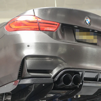 F8X Varis Style Carbon Fiber Rear Diffuser Undertray