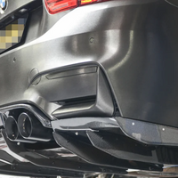 F8X Varis Style Carbon Fiber Rear Diffuser Undertray